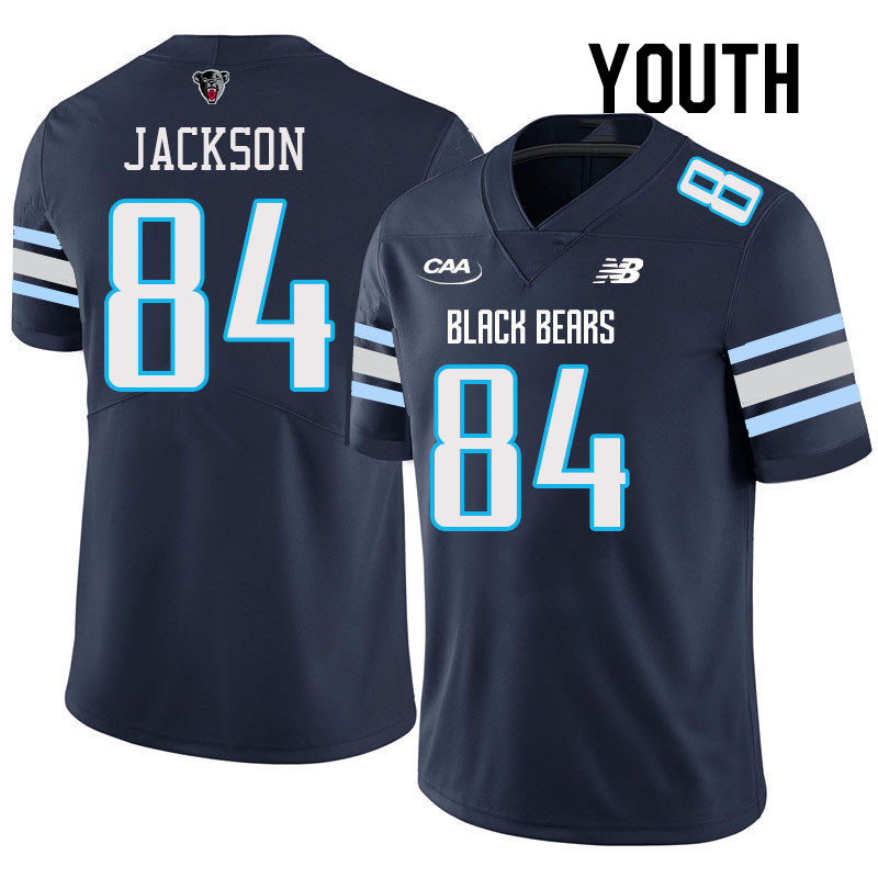 Youth #84 Kevin Jackson Maine Black Bears College Football Jerseys Stitched Sale-Navy